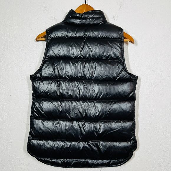 J Crew Full Zip Puffer Down Vest Sleeveless Black Casual - XS - Picture 3 of 4
